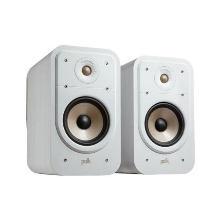 Polk Signature Elite ES20 Pareja Altavoces de Estantería Hi-Fi Blancos