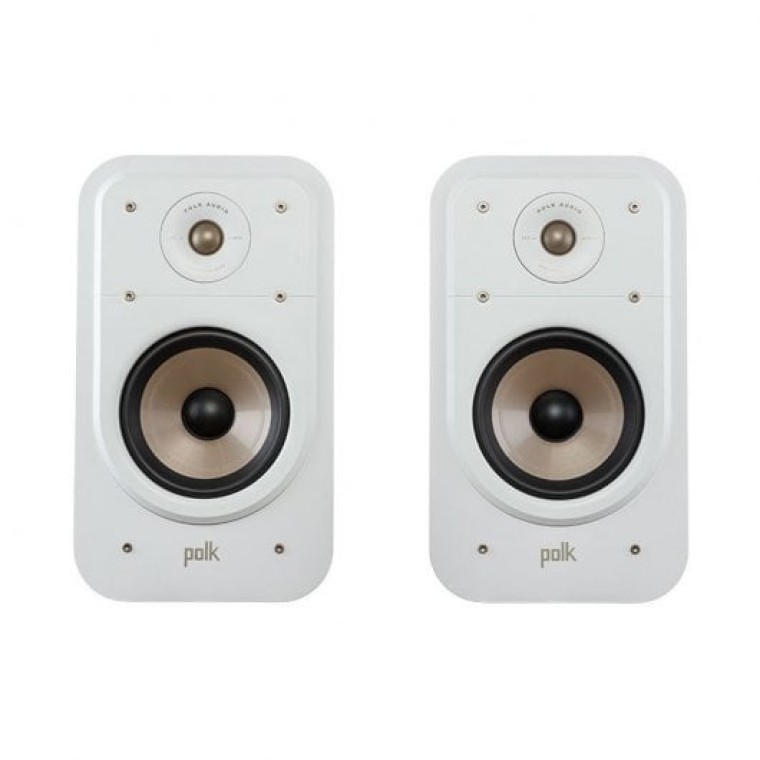 Polk Signature Elite ES20 Pareja Altavoces de Estantería Hi-Fi Blancos