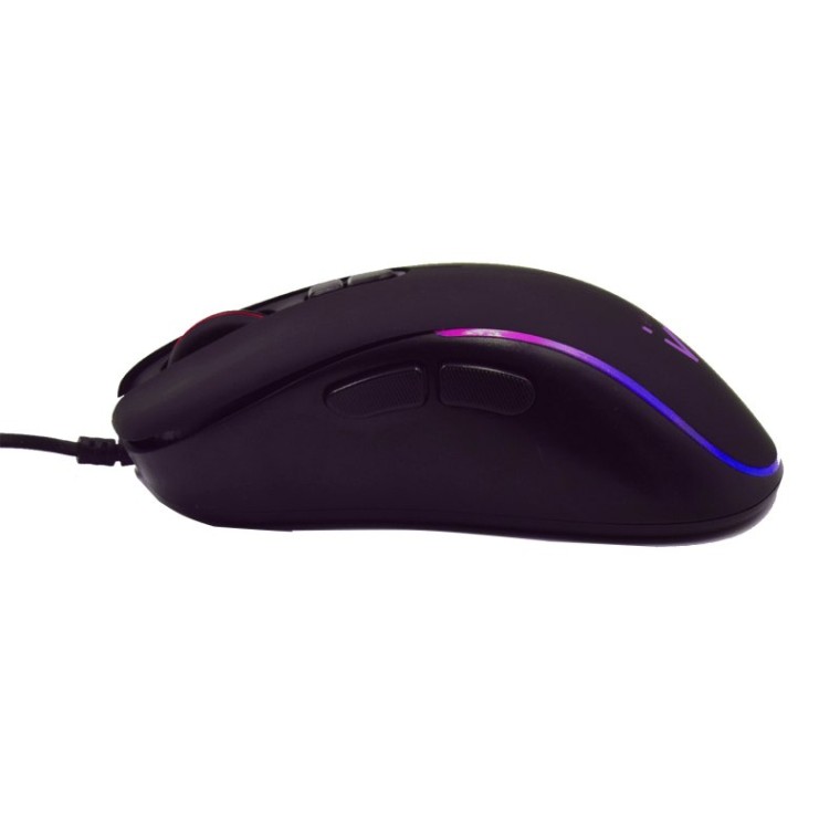 Ewent PL3302 Ratón Óptico Gaming RGB 3600DPI Negro