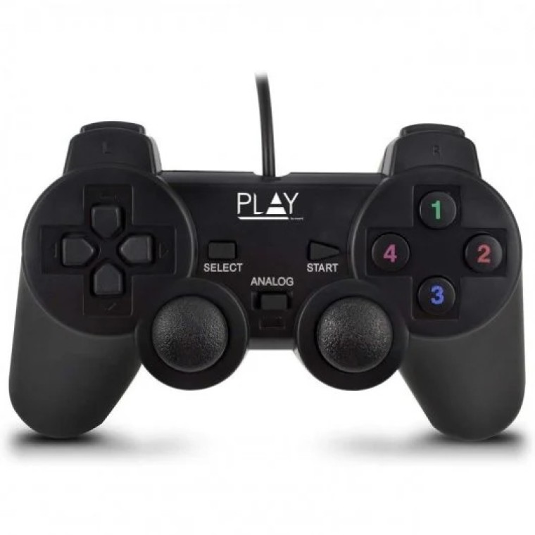 Ewent PL3330 Gamepad USB Negro