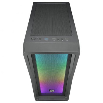 FSP CMT212A ARGB Midi Tower Cristal Templado USB 3.0 Negra FSP CMT212A ARGB Midi Tower Cristal Templado USB 3.0 Negra