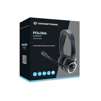 Conceptronic Polona Auriculares USB Negros Conceptronic Polona Auriculares USB Negros