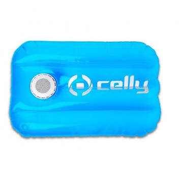 Celly Pool Pillow Colchoneta Hinchable con Altavoz Bluetooth Resistente al Agua 3W Azul Celly Pool Pillow Colchoneta Hinchable con Altavoz Bluetooth Resistente al Agua 3W Azul