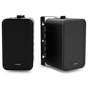 Audibax Pícolo PR-42 Pareja de Altavoces Estantería HiFi y Sonorización con Soporte de Pared 75W Neg Audibax Pícolo PR-42 Pareja de Altavoces Estantería HiFi y Sonorización con Soporte de Pared 75W Neg