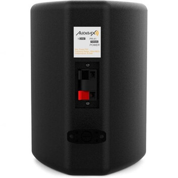 Audibax Pícolo PR-41 Pareja de Altavoces Estantería HiFi y Sonorización con Soporte de Pared 75W Neg Audibax Pícolo PR-41 Pareja de Altavoces Estantería HiFi y Sonorización con Soporte de Pared 75W Neg