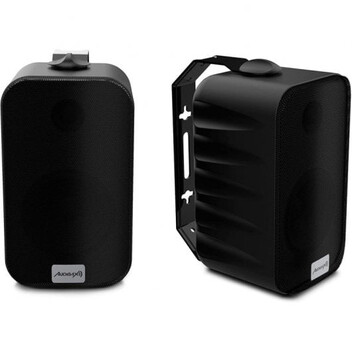 Audibax PR-42T Pareja de Altavoces con Soporte de Pared 2 Vías 4" 75W Negros Audibax PR-42T Pareja de Altavoces con Soporte de Pared 2 Vías 4" 75W Negros