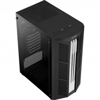 Aerocool Prime Cristal Templado USB 3.1 RGB Negra