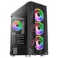 Torre PC Aerocool PRISMBKV3 ARGB Cristal Templado USB 3.0 Negro Torre PC Aerocool PRISMBKV3 ARGB Cristal Templado USB 3.0 Negro