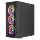 Torre PC Aerocool PRISMBKV3 ARGB Cristal Templado USB 3.0 Negro Torre PC Aerocool PRISMBKV3 ARGB Cristal Templado USB 3.0 Negro