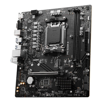 Placa Base MSI B650 AM5 Micro ATX PRO B650M-B DDR5 LAN 2.5G HDMI M.2 Gen4 Audio 7.1