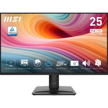 Monitor MSI PRO MP251 E2 24.5″ 1080p 120Hz IPS HDR Altavoces Adaptive Sync VESA