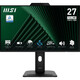 Monitor MSI PRO MP272PMG 27″ 1080p 120Hz IPS altavoces cámara USB HDMI DP FreeSync VESA Negro