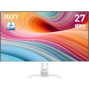Monitor MSI Pro MP275W E2 27" FullHD 120Hz IPS Blanco Altavoces VESA FlickerFree
