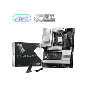 Placa Base MSI Z890 ATX LGA 1851 PRO Z890-A WIFI DDR5 Wi-Fi 7 RAID 5GbE Placa Base MSI Z890 ATX LGA 1851 PRO Z890-A WIFI DDR5 Wi-Fi 7 RAID 5GbE