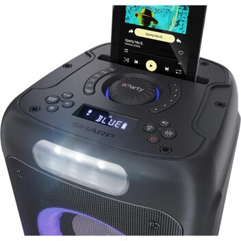Sharp PS-949 Xparty Street Altavoz Bluetooth Portátil con Micrófono Sharp PS-949 Xparty Street Altavoz Bluetooth Portátil con Micrófono