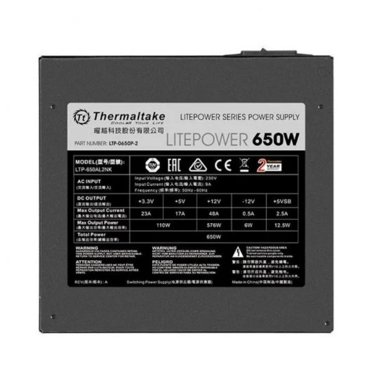 Thermaltake Litepower 650W