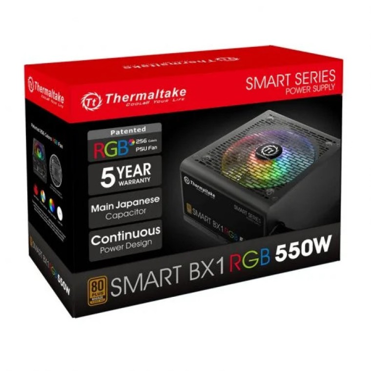 Thermaltake Smart BX1 RGB 550W 80 Plus Bronze