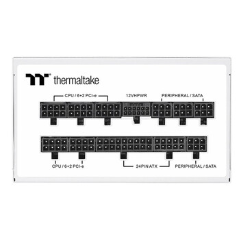 Fuente Alimentación Thermaltake Toughpower GF A3 Snow TT Premium Edition PCIe 5.0 1050W 80 Plus Gold