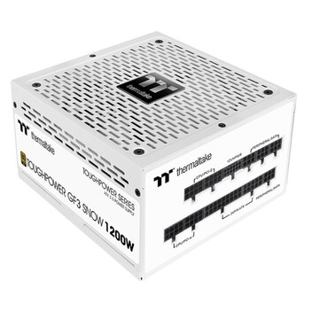 Fuente Alimentación Thermaltake Toughpower GF3 Snow TT Premium Edition PCIe 5.0 1200W 80 Plus Gold M Fuente Alimentación Thermaltake Toughpower GF3 Snow TT Premium Edition PCIe 5.0 1200W 80 Plus Gold M