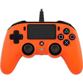 Nacon Compact Controller Wired para PS4/PC Naranja Nacon Compact Controller Wired para PS4/PC Naranja