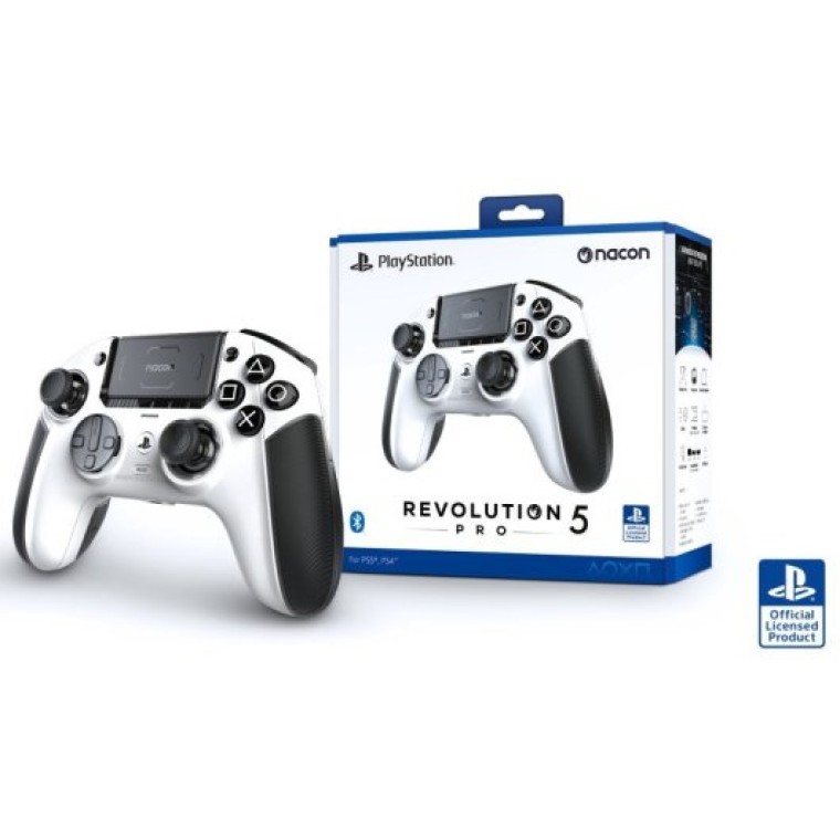 Nacon Revolution 5 Pro Mando Inalámbrico PC/PS5/PS4 Blanco + Marvel's Spider-Man 2