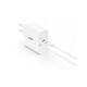 Fuente de Alimentación Urban Factory 65W USB-C Modelo Powee Cable 2 m Blanco