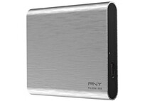 PNY Pro Elite SSD 250GB USB-C Plata