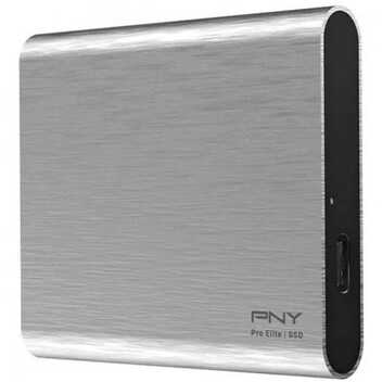 PNY Pro Elite SSD 250GB USB-C Plata PNY Pro Elite SSD 250GB USB-C Plata