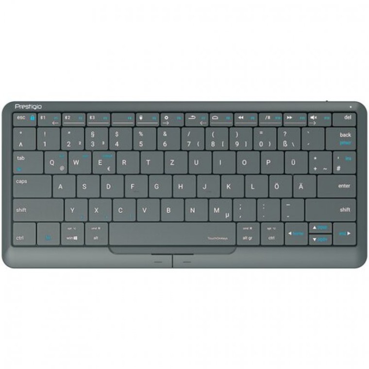 Prestigio Click&Touch 2 Teclado USB Bluetooth con Touchpad Layout UK