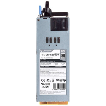 Fuente Alimentación UNYKAch CRPS 2000WR Fuente de Alimentación Redundante 2000W 80 Plus Platinum Fuente Alimentación UNYKAch CRPS 2000WR Fuente de Alimentación Redundante 2000W 80 Plus Platinum