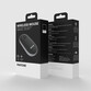 Ratón Pantone PT-MS001BK Inalámbrico USB-C Bluetooth 2400 DPI Negro Gris Recargable Ergonomía Silenc