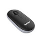 Ratón Pantone PT-MS001BK Inalámbrico USB-C Bluetooth 2400 DPI Negro Gris Recargable Ergonomía Silenc
