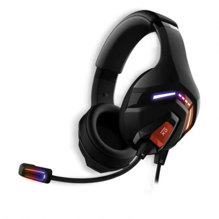 Primux Iox Gx710 Auriculares Gaming Stereo 7.1 Virtual Negros