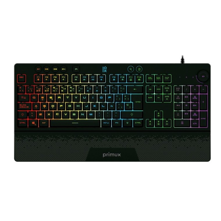 Primux Iox Gaming GT-560 Combo Gaming Teclado RGB + Ratón 10000DPI Negros