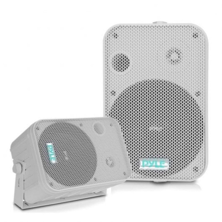 Pyle PDWR50W Pareja de Altavoces Pasivos 500W Blancos