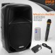 Pyle Travel PSBT105A Altavoz Bluetooth con Micrófono 1000W Negro