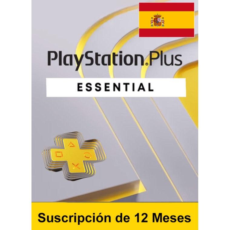 Suscripción PlayStation Plus Essential - 12 Meses (España)