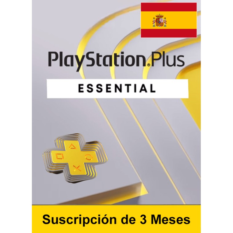 Suscripción PlayStation Plus Essential - 3 Meses (España)