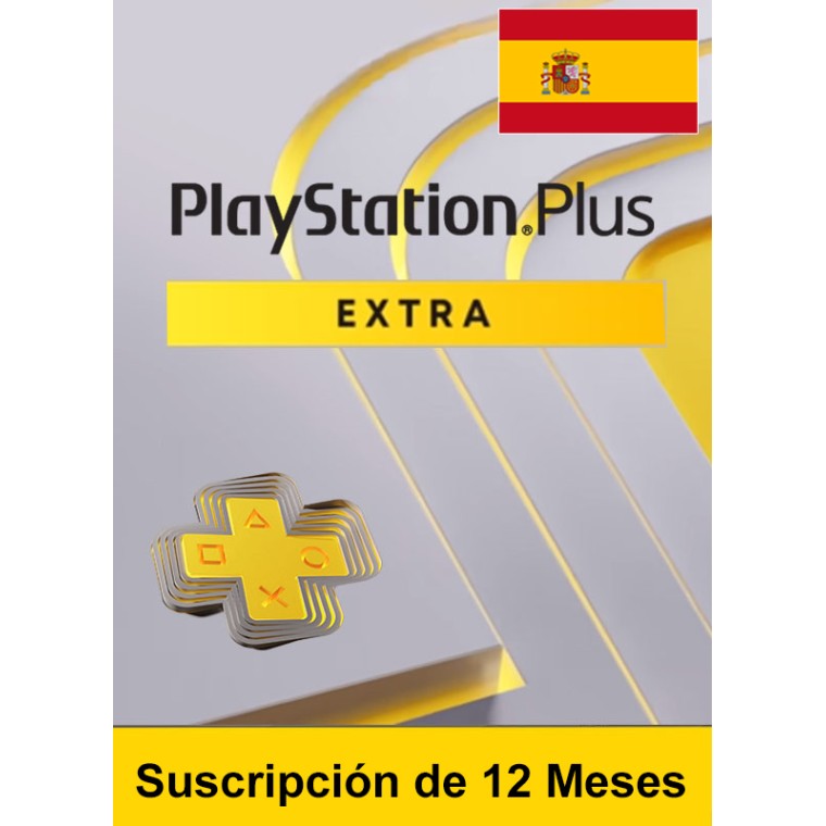 Suscripción PlayStation Plus Extra - 12 Meses (España)