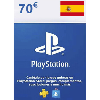 Tarjeta Regalo PlayStation 70€ Euros (España) Tarjeta Regalo PlayStation 70€ Euros (España)