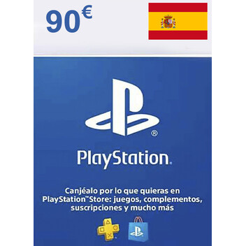 Tarjeta Regalo PlayStation 90€ Euros (España) Tarjeta Regalo PlayStation 90€ Euros (España)