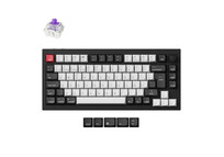 Keychron Q1 HE QMK Teclado Mecánico Inalámbrico Bluetooth Multidispositivo Switch Purple Negro