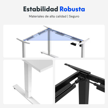 Mesa de Trabajo Elevable en L con Tablero (Q1L/Q2L) Mesa de Trabajo Elevable en L con Tablero (Q1L/Q2L)