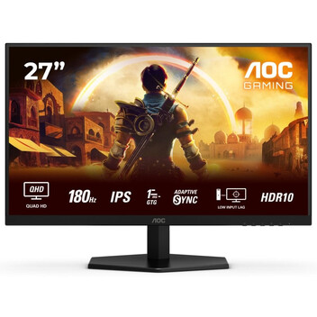 Monitor AOC Q27G42XE 27" LED Fast IPS QHD 180Hz Altavoces Adaptive Sync