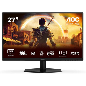 Monitor AOC Q27G42XNE 27" Fast VA QHD 180Hz HDR10 Altavoces Adaptive Sync Monitor AOC Q27G42XNE 27" Fast VA QHD 180Hz HDR10 Altavoces Adaptive Sync