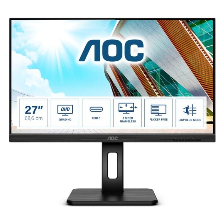 AOC Q27P2CA 27" LED IPS QHD 75Hz USB-C