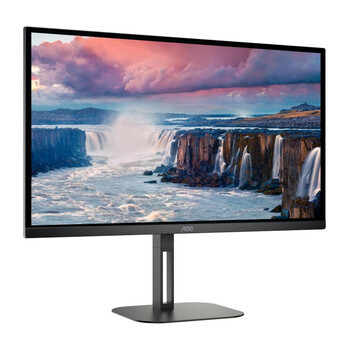 Monitor AOC Q27V5N/BK 27" QHD 75Hz VA FreeSync Premium Pro Altura Ajustable Altavoces HDMI DP Negro