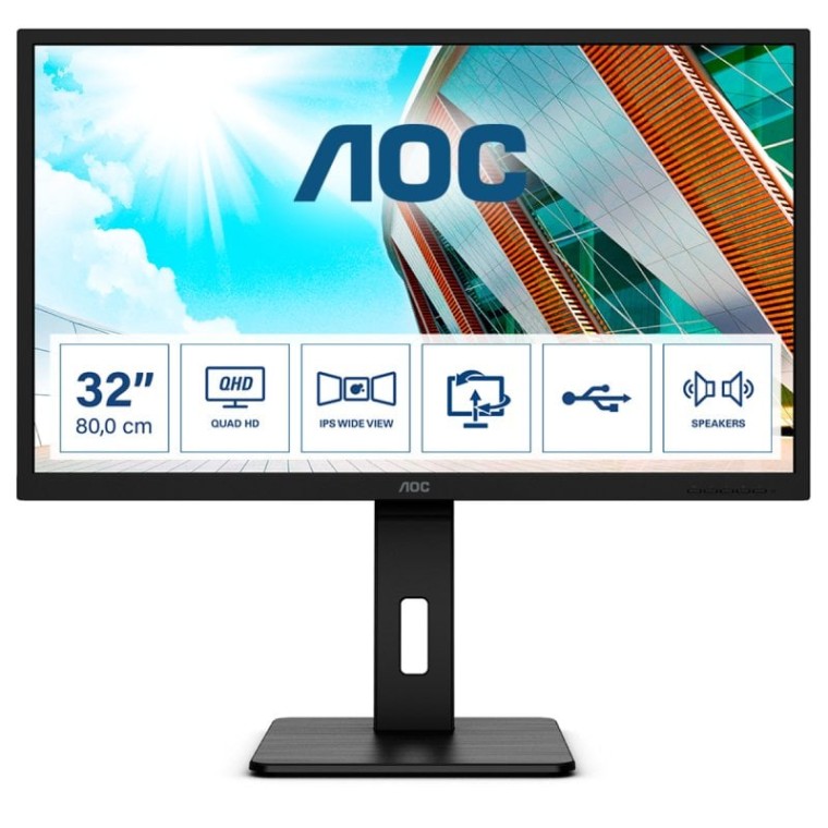 AOC Q32P2CA 31.5" LED IPS QHD USB-C