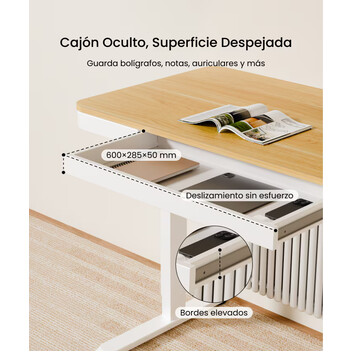 Escritorio Elevable Todo en Uno con Diseño Estético (Comhar)