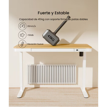 Escritorio Elevable Todo en Uno con Diseño Estético (Comhar)